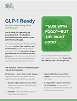 GLP-1 Ready: Because Prescribing Alone Isn't Enough Guide